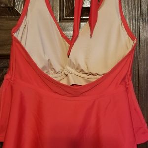 Old Navy 2x Red Tankini top NWT